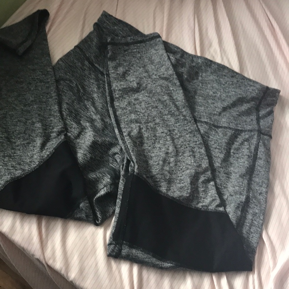 Gray high wasted Leggings